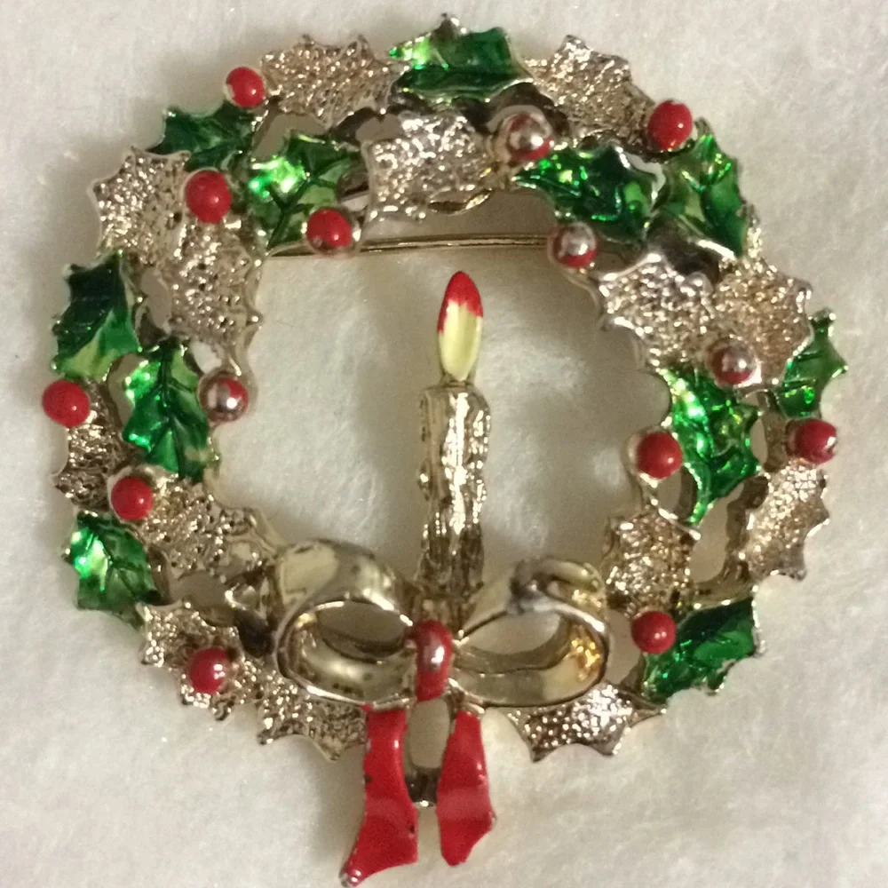 Vintage Christmas Brooches